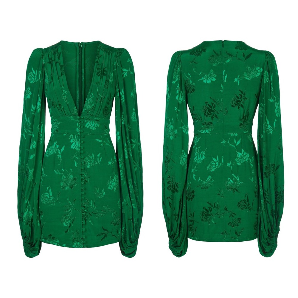 Rat & Boa Isabella Dress in Green NWT XXS